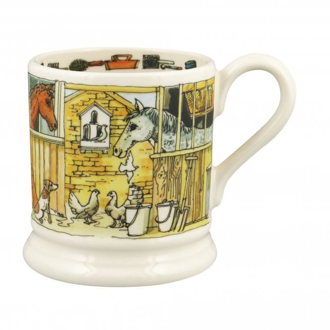 Emma Bridgewater Down At The Stables Half Pint Mug