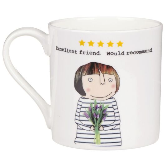 Rosie Made A Thing Excellent Friend Mug