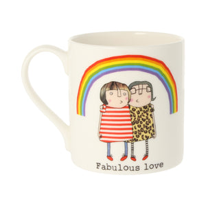 Rosie Made A Thing Fabulous Love Female Couple Mug