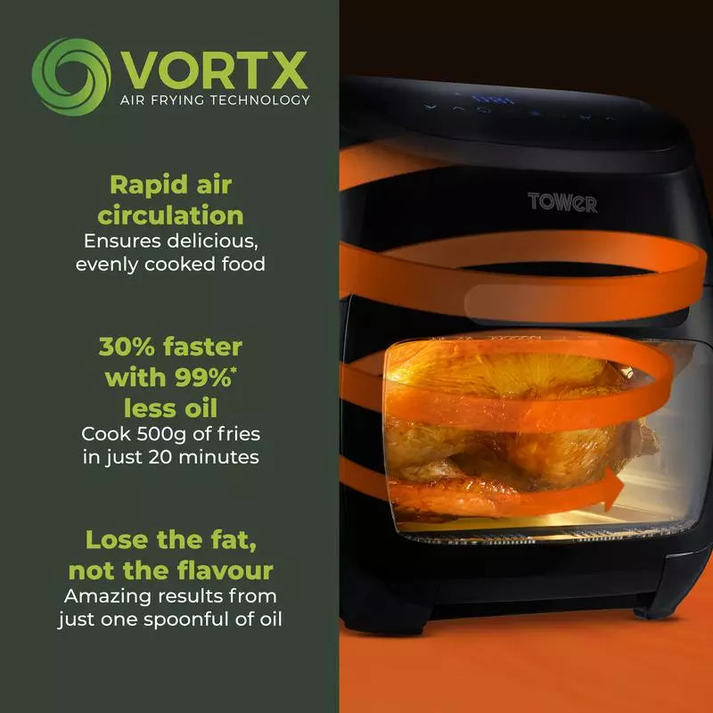 This on-sale Tower air fryer makes rotisserie chicken