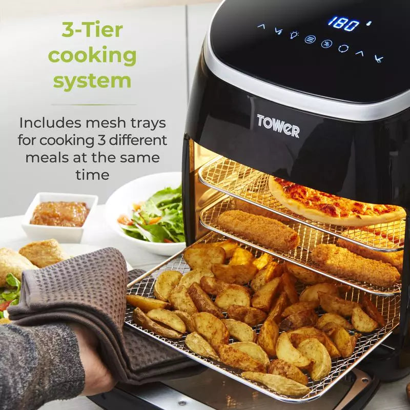 Tower Xpress Pro Combo 10 in 1 Air Fryer with Rotisserie - Abraxas