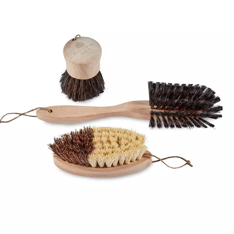 Natural Life Kitchen Brush Set