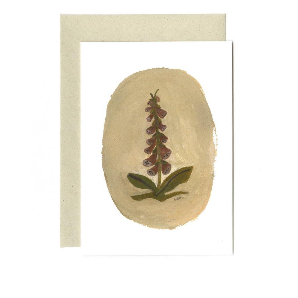 Gemma Koomen Foxgloves Card