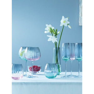 LSA Dusk Green & Grey Balloon Goblets