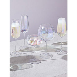 LSA Pearl Champagne Saucers