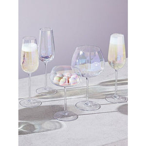 LSA Mother of Pearl Champagne Flutes