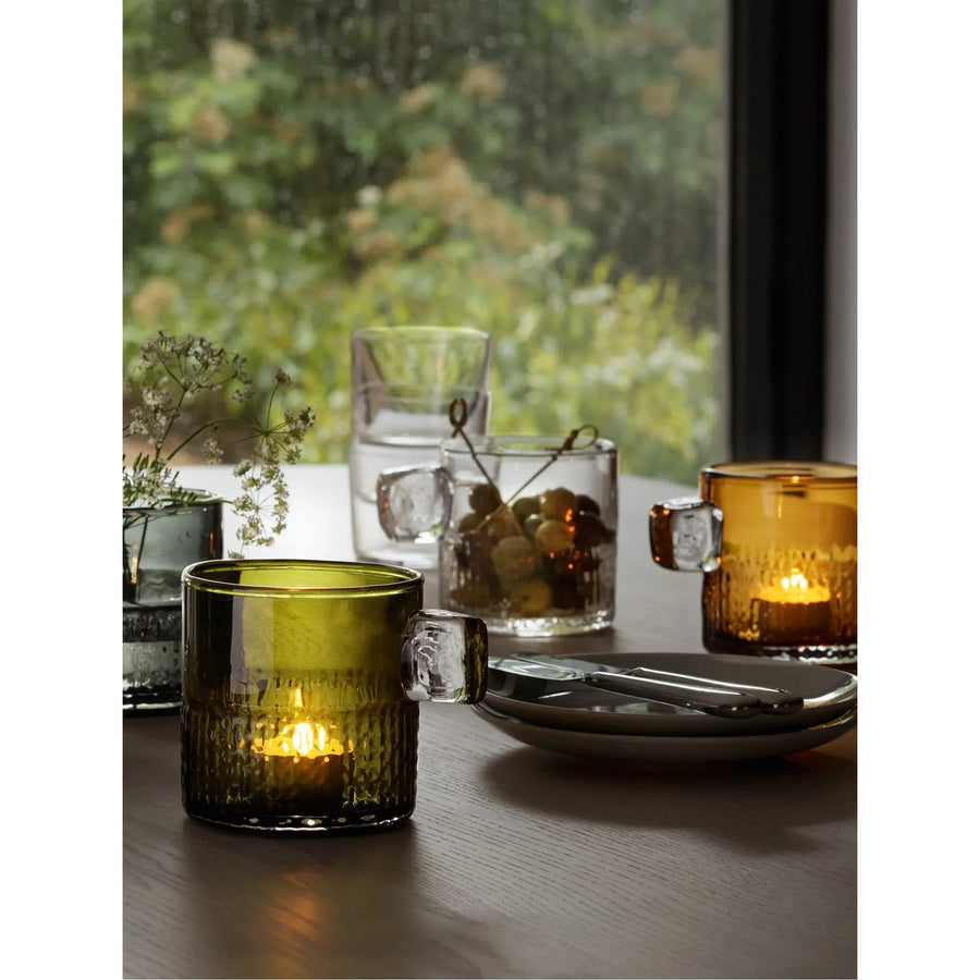 LSA Handle Clear Tealight Holder