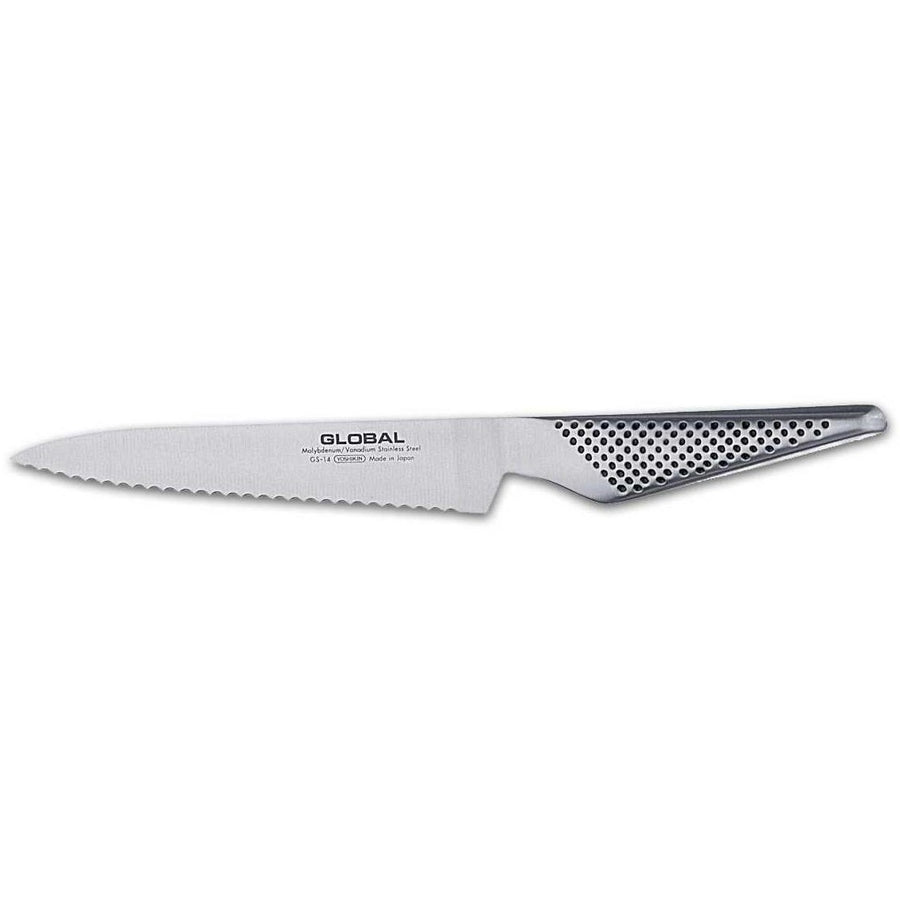 Global GS Series 15cm Scalloped Knife