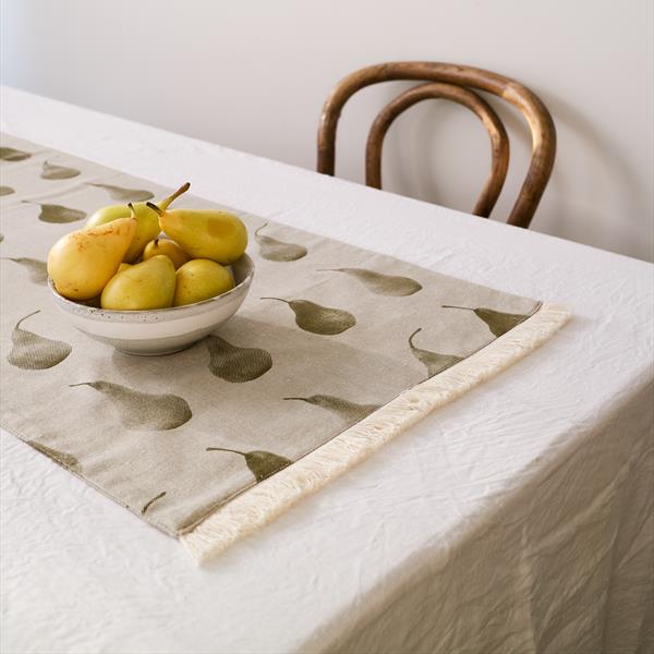 Raine & Humble Pear Pear Table Runner