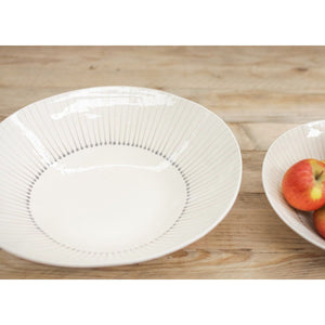 Nkuku Iba Large Grey Serving Bowl