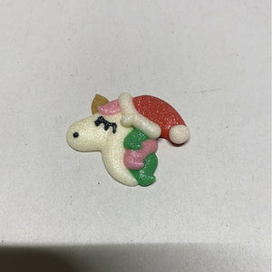 Culpitt Edible Christmas Unicorn Topper