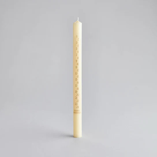 St. Eval Ivory Advent Candle