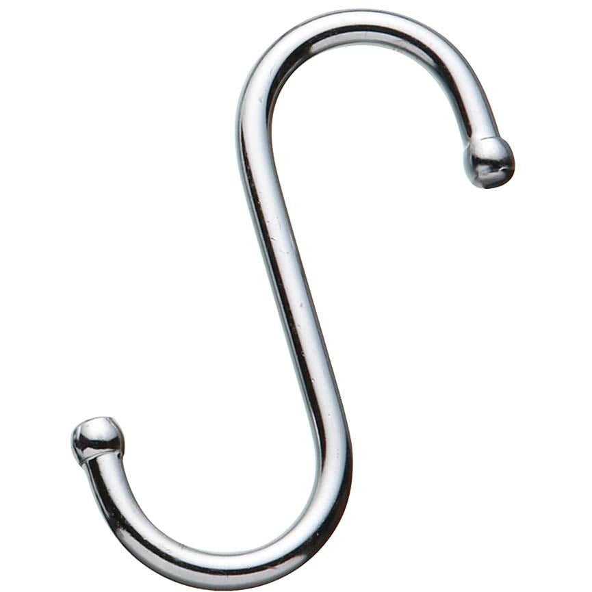 KitchenCraft Chrome Plated 10cm 'S' Hook 33260