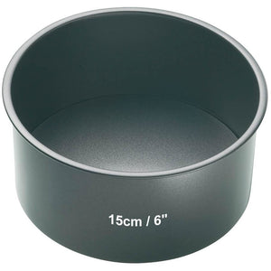 KitchenCraft Non-Stick 15cm (6") Loose Base Deep