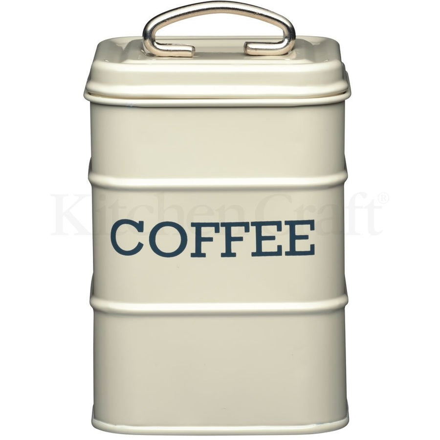 KitchenCraft Nostalgia Cream Coffee Canister