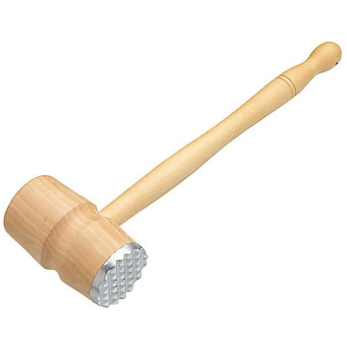 KitchenCraft Metal End Beech Wood Meat Hammer