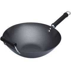 KitchenCraft 35.5cm Carbon Non Stick Wok