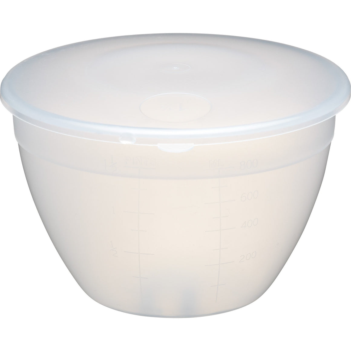 Kitchen Craft 1.5 Pint Plastic Pudding Bowl