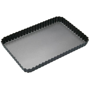 KitchenCraft Fluted Rectangular Flan/Quiche