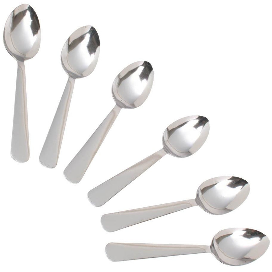 KitchenCraft Set of 6 Stainless Steel Teaspoons