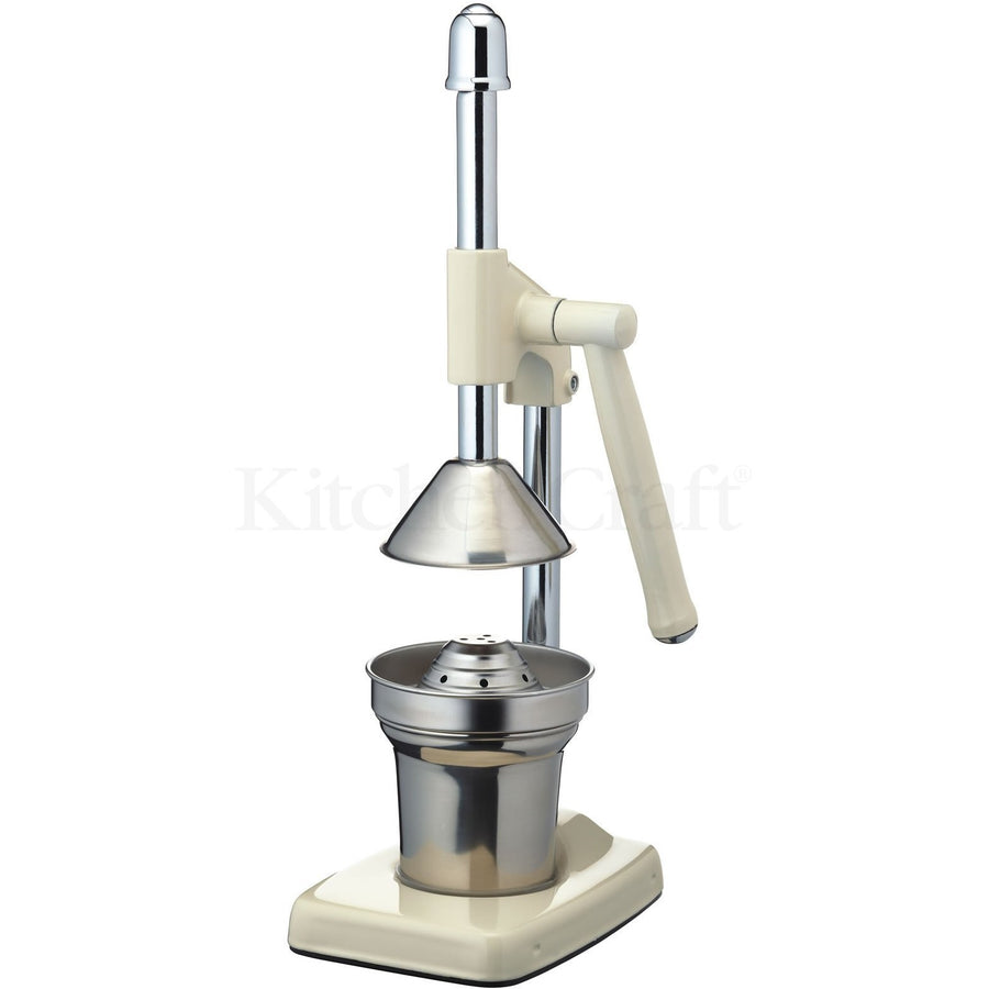 KitchenCraft Lever Arm Juicer Cream