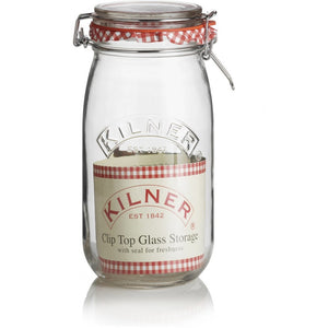 Kilner 1.5 Litre Round Clip Top Jar