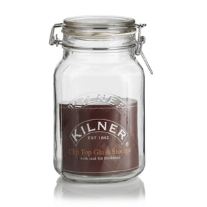 Kilner 1.5 Litre Square Jar