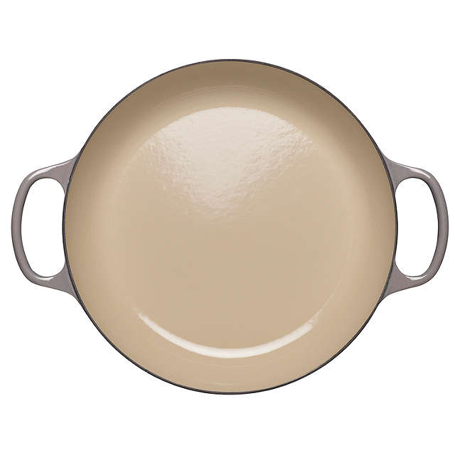 Le Creuset Signature Cast Iron Flint Shallow Casserole - All Sizes