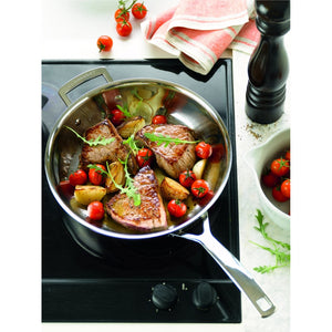 Le Creuset 24cm 3 Ply Uncoated Frying Pan