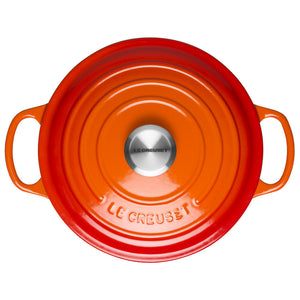 Le Creuset Signature Volcanic Cast Iron Round Casseroles - All sizes