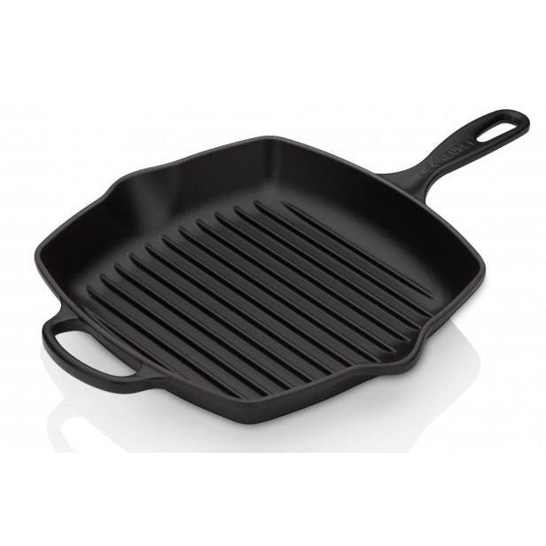 Le Creuset Cast Iron Giant Grill - Satin Black