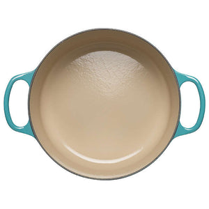 Le Creuset Signature Cast Iron Teal Round Casserole - All Sizes