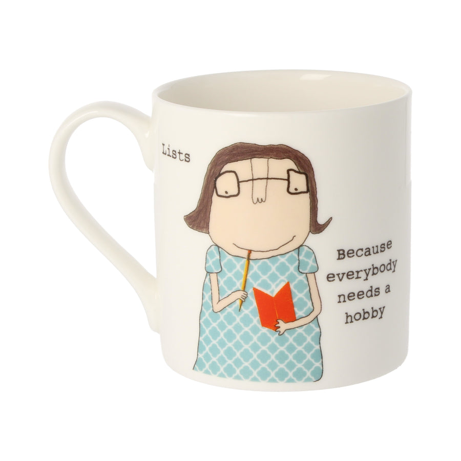 Rosie Made A Thing Everybody Needs A Hobby Mug