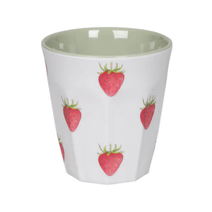 Sophie Allport Strawberries Melamine Beaker