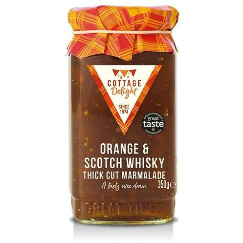 Cottage Delight Orange & Scotch Whisky Thick Cut Marmalade