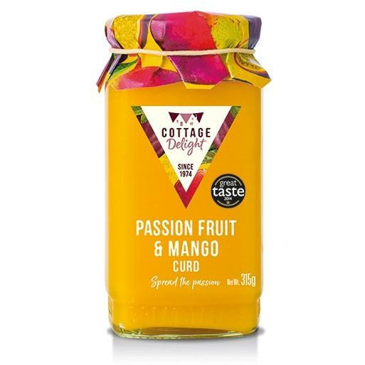 Cottage Delight Passion Fruit & Mango Curd