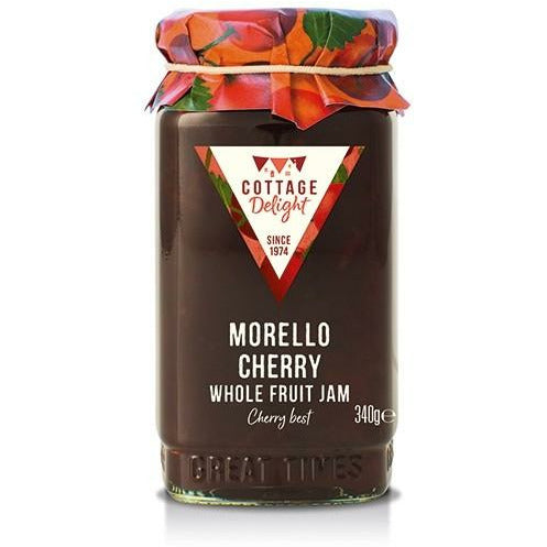 Cottage Delight Morello Cherry Whole Fruit Jam
