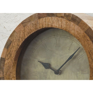 Nkuku Nungwi Small Wooden Clock