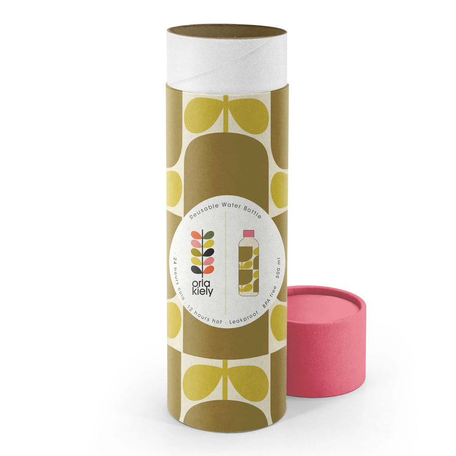 Orla Kiely Block Flower Water Bottle