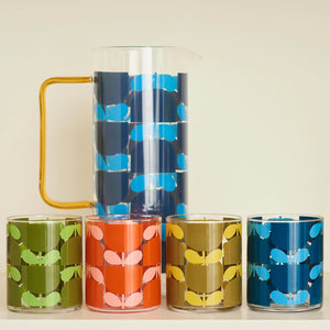 Orla Kiely Glass Water Jug
