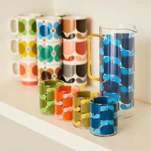 Orla Kiely Glass Water Jug