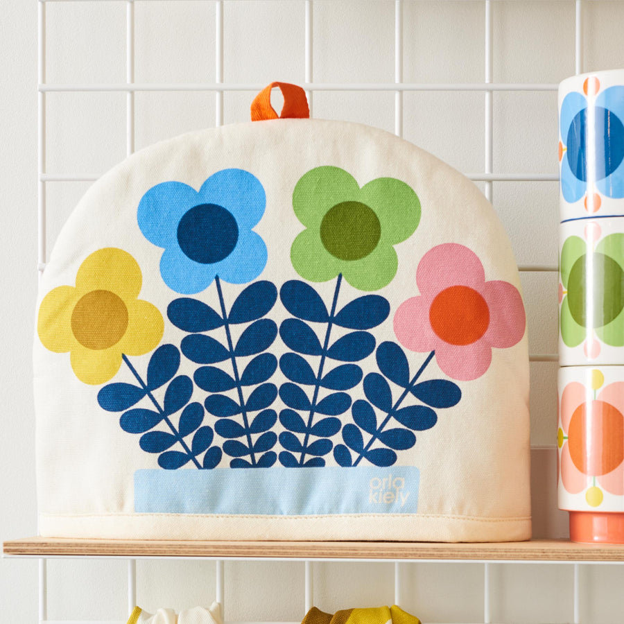 Orla Kiely Flowers For The Table Tea Cosy