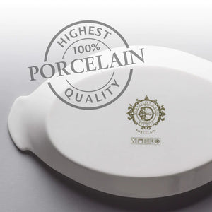 CKS White 17cm Oval Gratin Dish