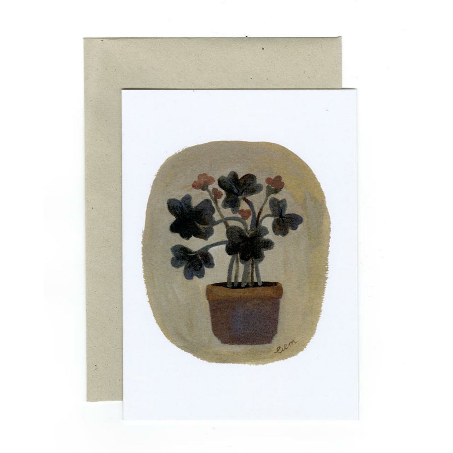 Gemma Koomen Pelargonium Card