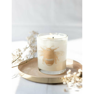 Bee Fayre Bee Happy Orange & Neroli Large Scented Candle