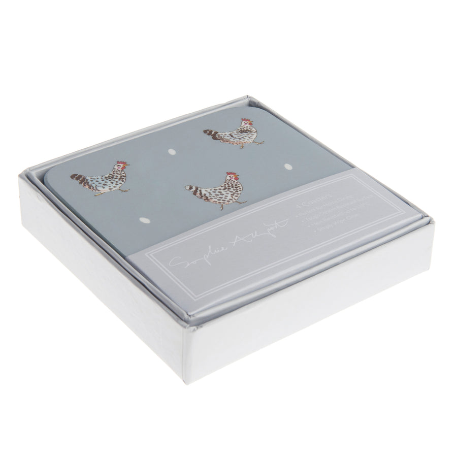 Sophie Allport Chicken Coasters