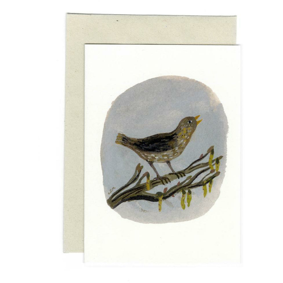 Gemma Koomen Song Thrush Card