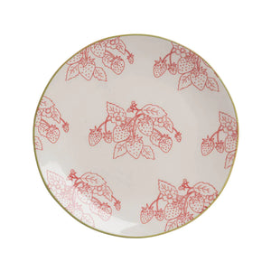 Sophie Allport Strawberries Stoneware Side Plate