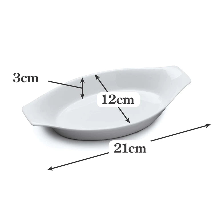 CKS Plain 21cm Gratin Dish