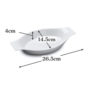 CKS Plain 27cm Gratin Dish